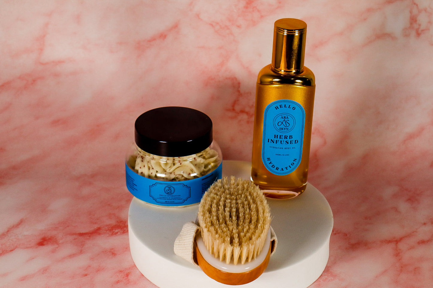 BODY EXFOLIATING HYDRATING SET